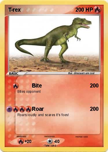 Pokemon T-rex