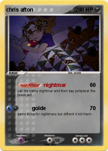 Pokemon chris afton