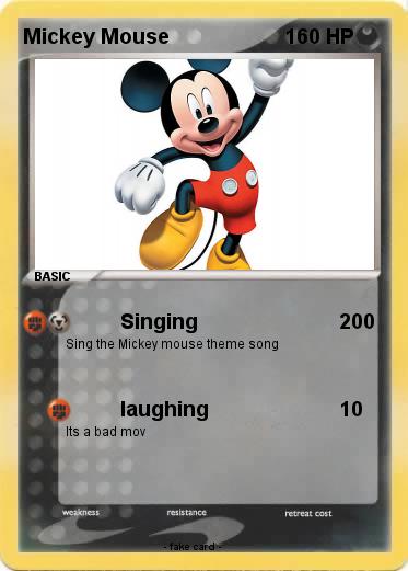 Pokemon Mickey Mouse