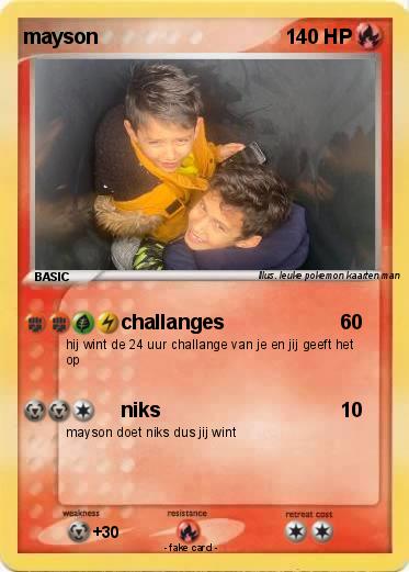 Pokemon mayson