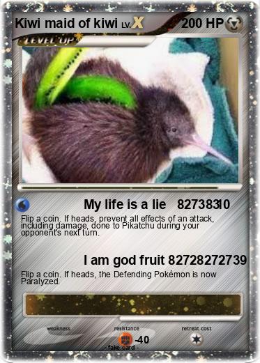 Pokemon Kiwi maid of kiwi