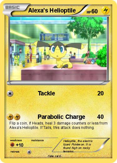 Pokemon Alexa's Helioptile