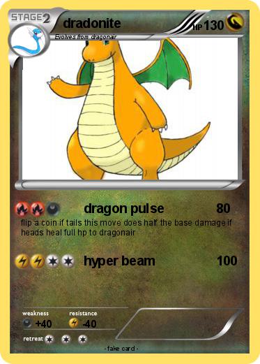 Pokemon dradonite