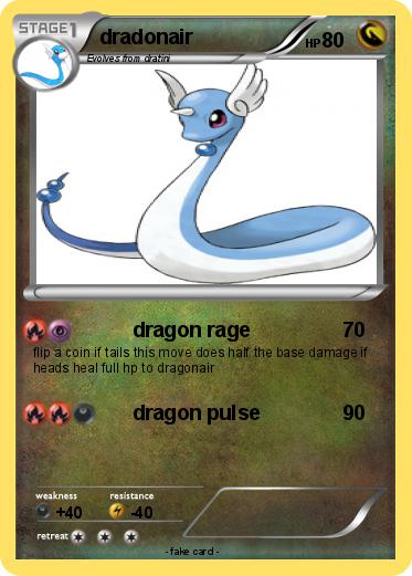 Pokemon dradonair