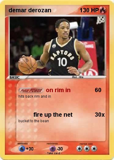 Pokemon demar derozan