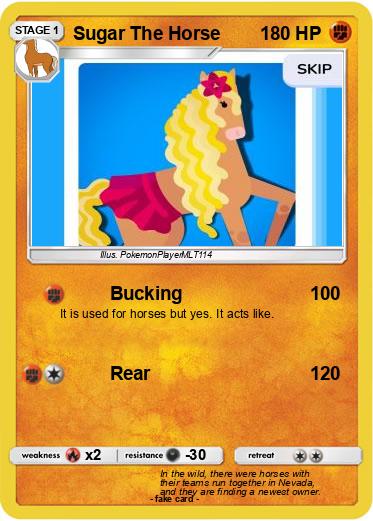 Pokemon Sugar The Horse