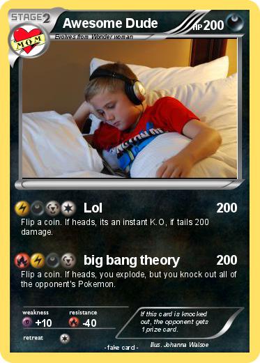 Pokemon Awesome Dude