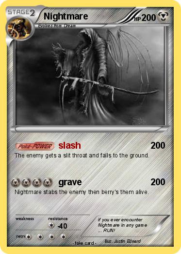Pokemon Nightmare