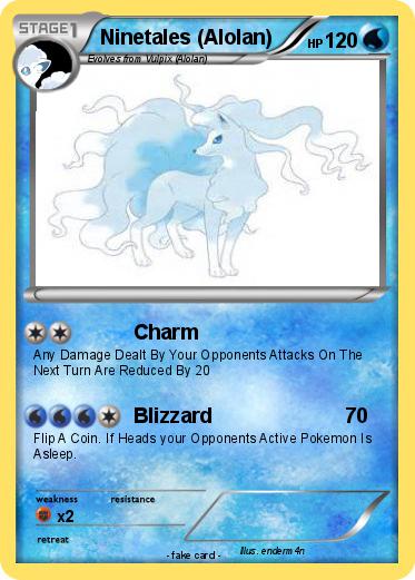Pokemon Ninetales (Alolan)