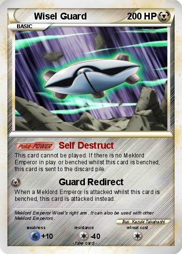 Pokemon Wisel Guard Pokemon Wisel Guard