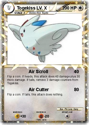 Pokemon Togekiss LV. X
