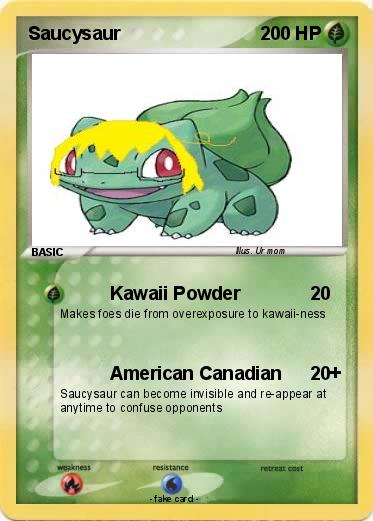 Pokemon Saucysaur