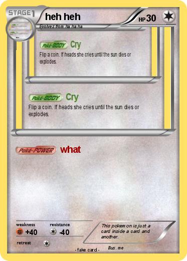 Pokemon heh heh