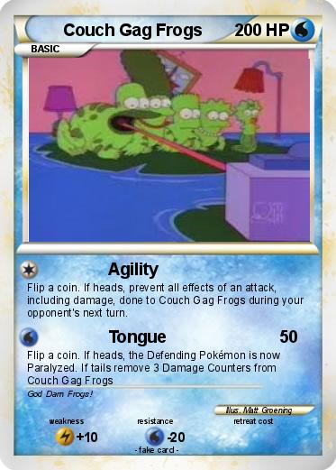 Pokemon Couch Gag Frogs