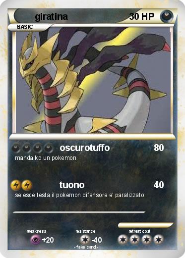 Pokemon giratina