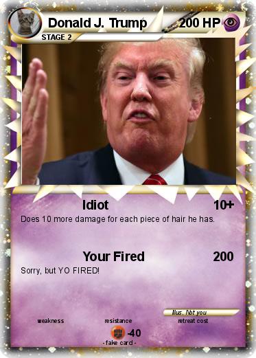 Pokemon Donald J. Trump
