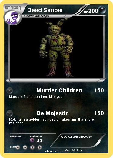 Pokemon Dead Senpai