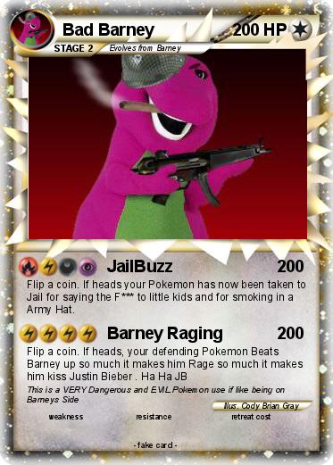 Pokemon Bad Barney