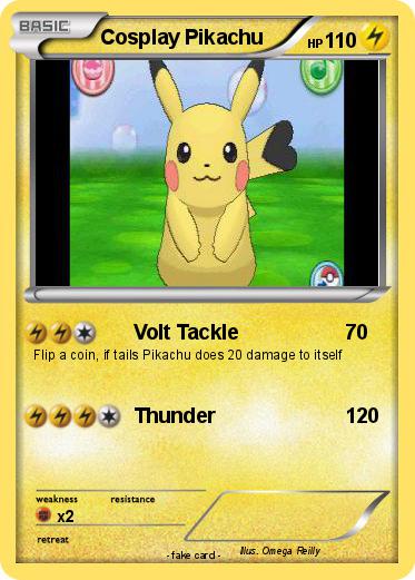 Pokemon Cosplay Pikachu
