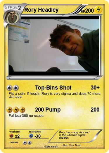 Pokemon Rory Headley