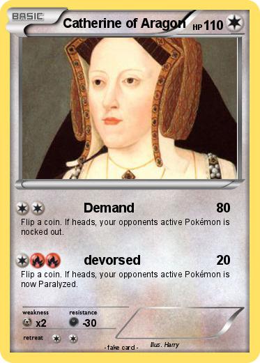 Pokemon Catherine of Aragon
