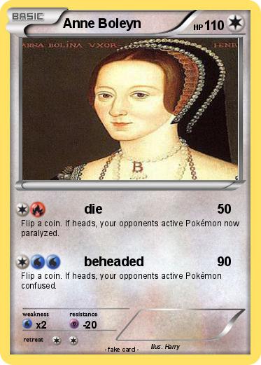 Pokemon Anne Boleyn