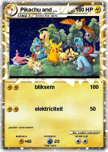 Pokemon Pikachu and ...