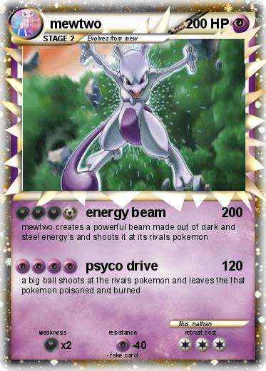 Pokemon mewtwo