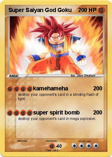 Pokemon Super Saiyan God Goku