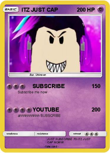 Pokemon ITZ JUST CAP