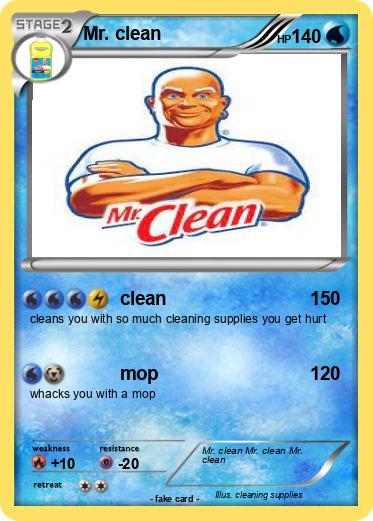 Pokemon Mr. clean