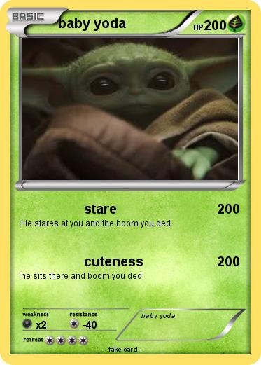 Pokemon baby yoda