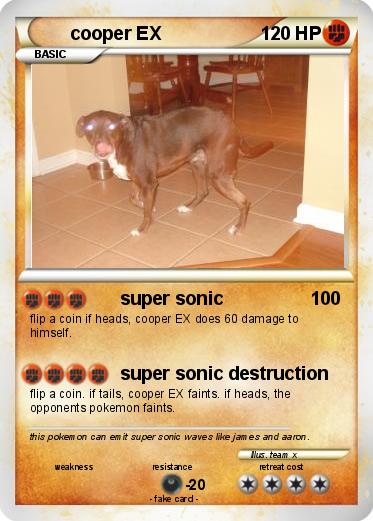 Pokemon cooper EX