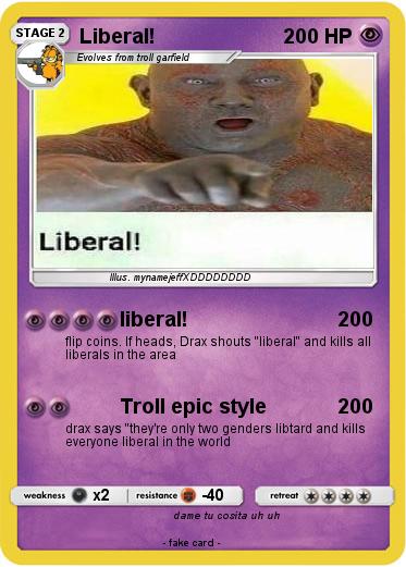 Pokemon Liberal!