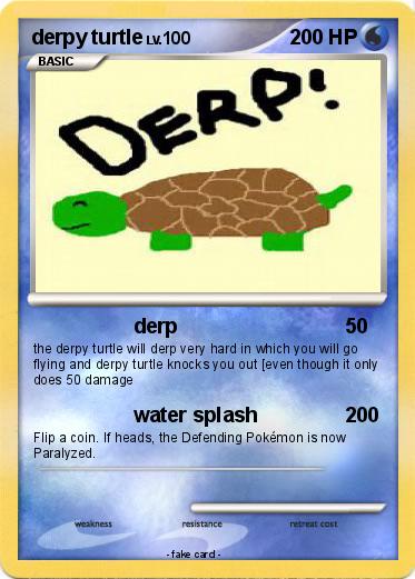 Pokemon derpy turtle