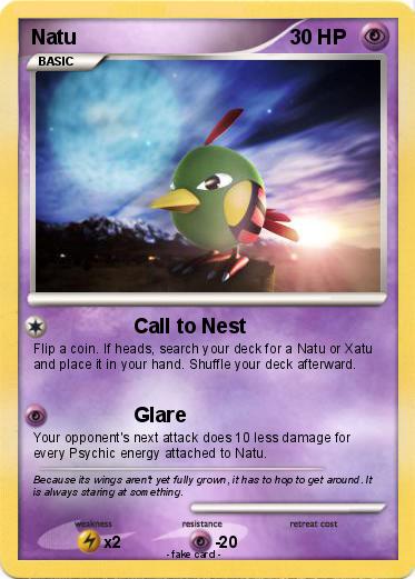 Pokemon Natu