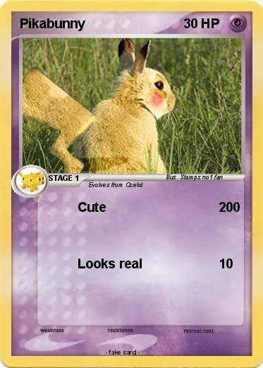 Pokemon Pikabunny