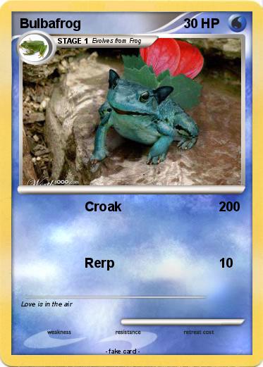 Pokemon Bulbafrog