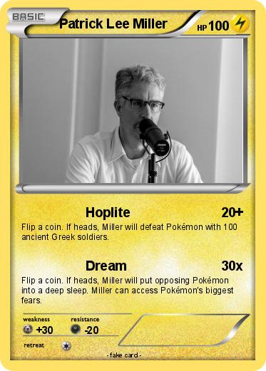 Pokemon Patrick Lee Miller