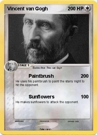 Pokemon Vincent van Gogh