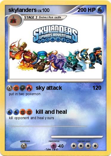 Pokemon skylanders