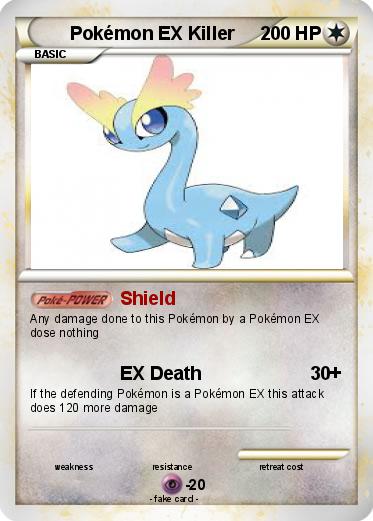 Pokemon Pokémon EX Killer