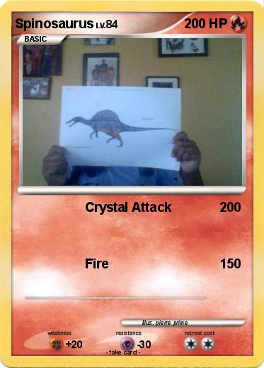 Pokemon Spinosaurus