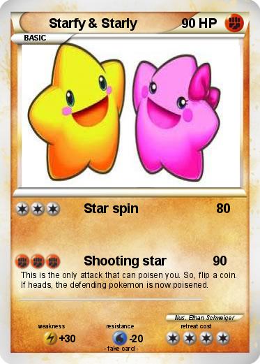 Pokemon Starfy & Starly