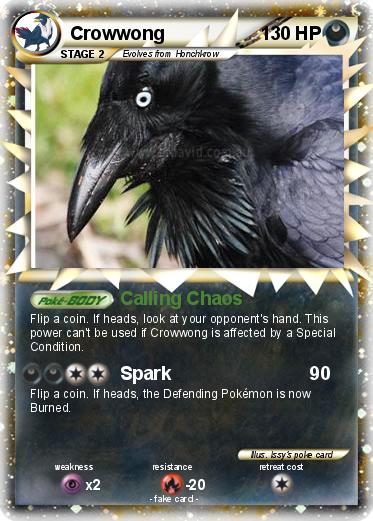 Pokemon Crowwong