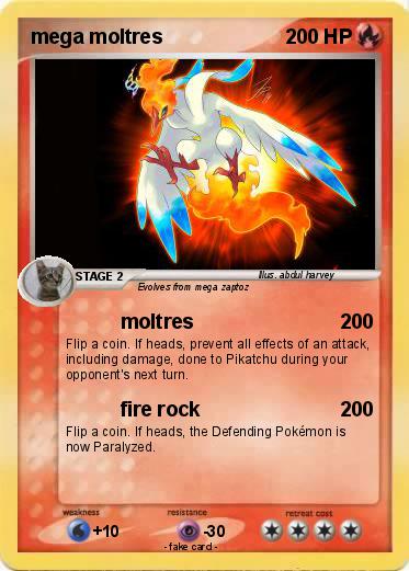 Pokemon mega moltres
