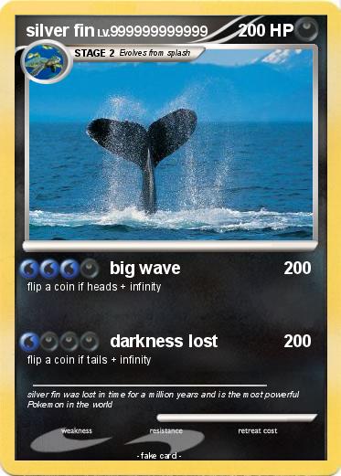Pokemon silver fin