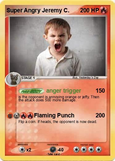Pokemon Super Angry Jeremy C.