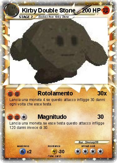 Pokemon Kirby Double Stone