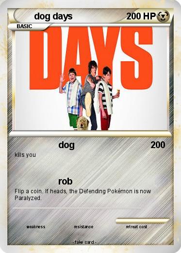 Pokemon dog days